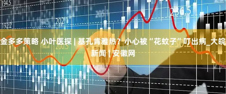 金多多策略 小叶医探 | 基孔肯雅热？小心被“花蚊子”叮出病_大皖新闻 | 安徽网