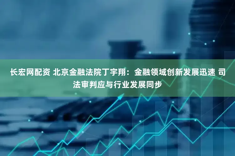 长宏网配资 北京金融法院丁宇翔：金融领域创新发展迅速 司法审判应与行业发展同步
